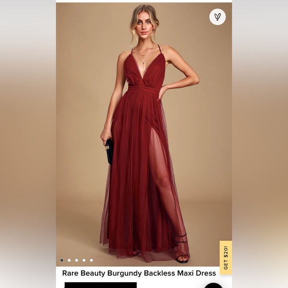 rare beauty burgundy backless maxi dress Lulus | Dresses | Lulus Bridesmaidwedding Guest Imported. fitted sequin satin dress Aidan Mattox Strapless Bow-Front Size:Large 16.5” Neck / 34-35” Sleeve